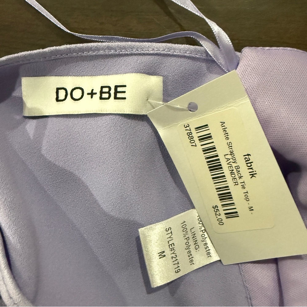 DO+BE Lilac Camisole Top - Picture 3 of 3